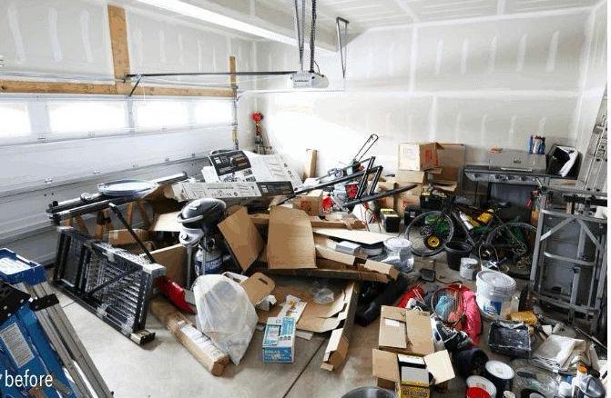 Garage Transformation - Before