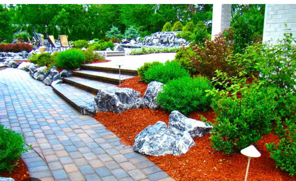 Decorative Rock Landscaping & Garden Bed Design